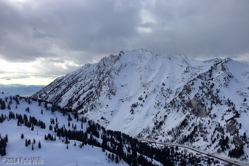 View west towards Mt. Superior from Alta.