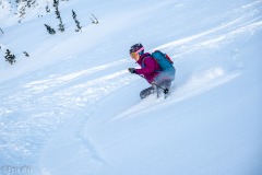 Despite most areas having awesome snow there was some avy debris under certain spots which required always skiing with a little reservation.