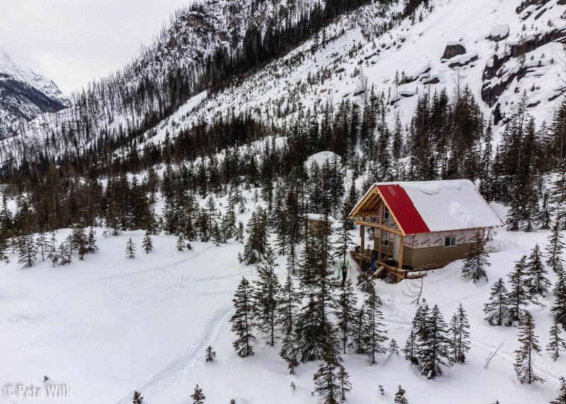 Hard to find a better spot to stay for a week in an ice climber's paradise.