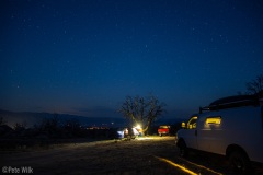 The evening I came into Lone Pine I found a spot to camp that had two other guys nice enough to let me park too.