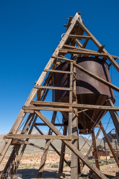 The amount of mining stuff around Death Valley is staggering.  Even more amazing is the amount of work prospecters put into erecting, digging, and generally hauling an epic amound of shit around in difficult conditions to make a buck.