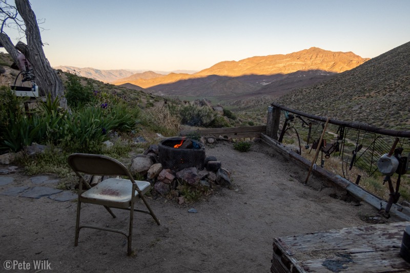 Not a bad spot to hang and watch the sunset.