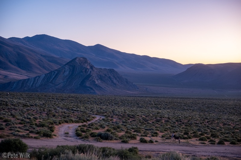 View of Striped Butte.