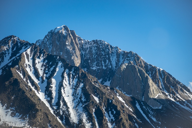 View of the Sierra from near Convict Lake.