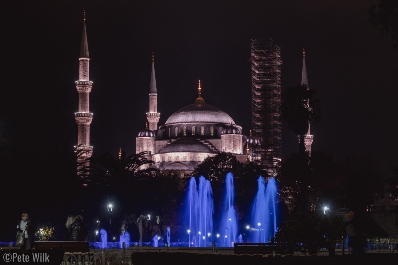 Another angle of Hagia Sophia Mosque.