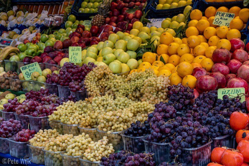 Fruit market.