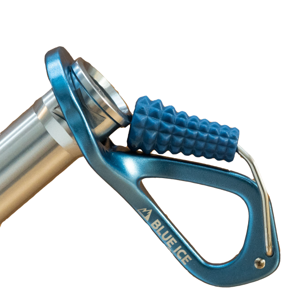 Blue Ice Aero Light Ice Screw, Handle Detail